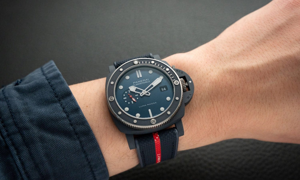 Panerai Submersible 44mm Automatic Quarantaquattro Luna Rossa men’s Watch