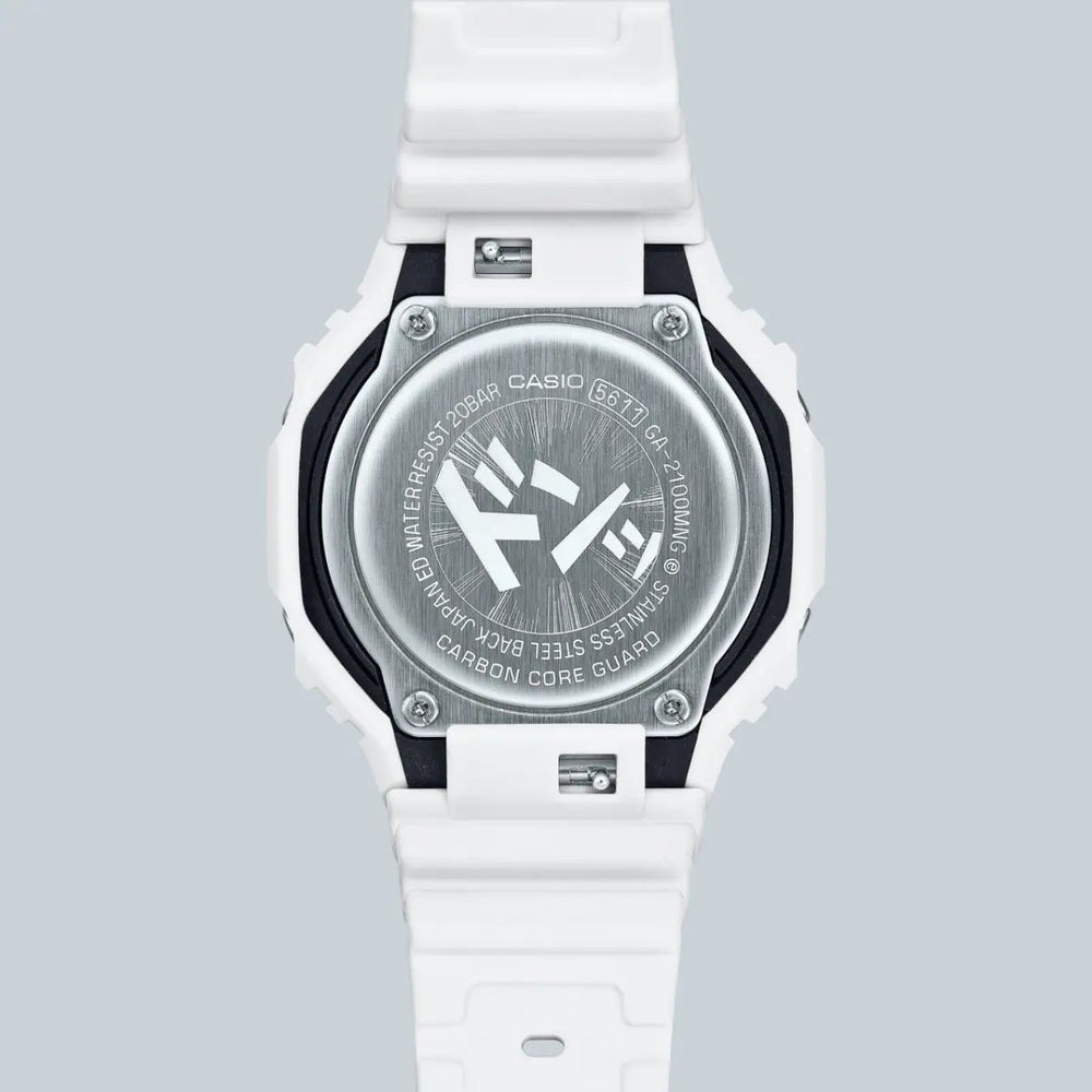 GShock-GA-2100MNG White (Analog Digital Watch)