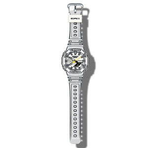 GShock-GA-2100MNG White (Analog Digital Watch)