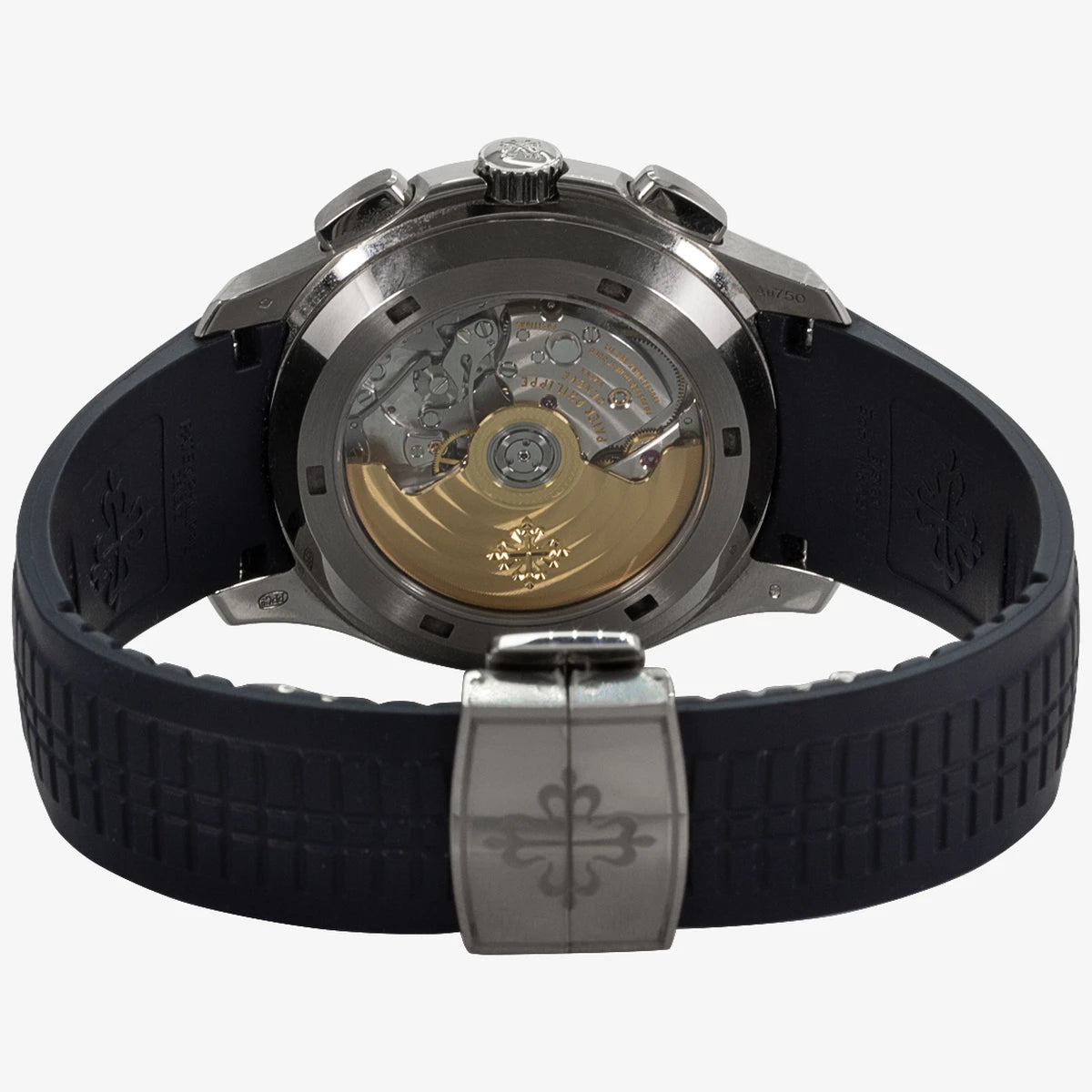 Aquanaut Automatic Patek Philippe Watch Black — zoomed view
