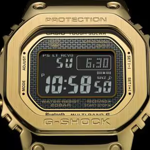 G shock GMW-B5000GD-9 Gold digital & analog