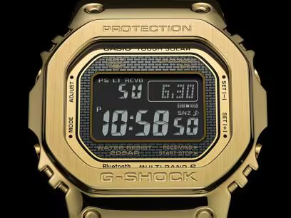G shock GMW-B5000GD-9 Gold digital & analog