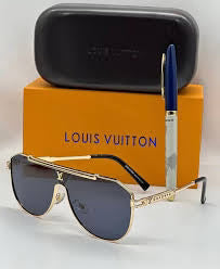New Stylish LV 22295 UV-400 Mens fashion Sunglasses — zoomed view