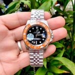 Rolex Gmt Master 2 Sliver & Black