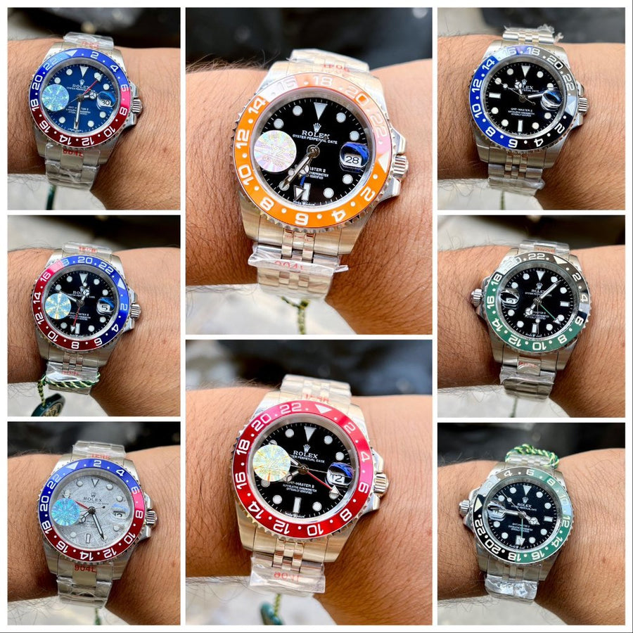 Rolex Gmt Master 2 Sliver & Black