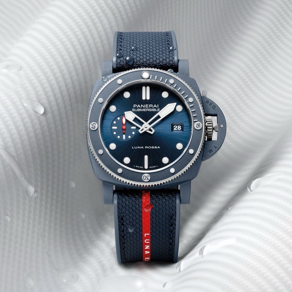 Panerai Submersible 44mm Automatic Quarantaquattro Luna Rossa men’s Watch