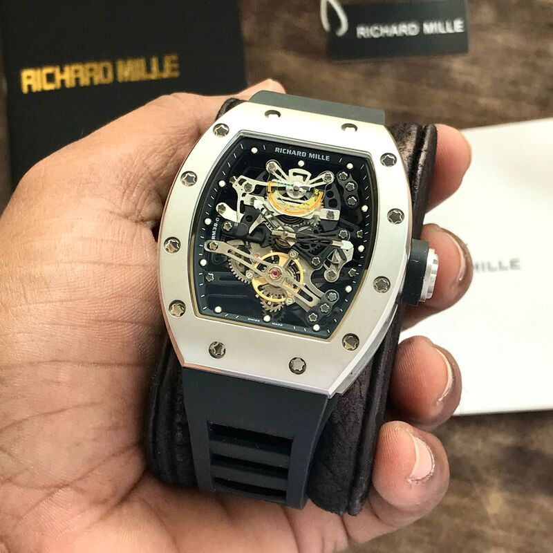 Richard Mille RM 057 Tourbillon Semi ETA Mens Watch — zoomed view