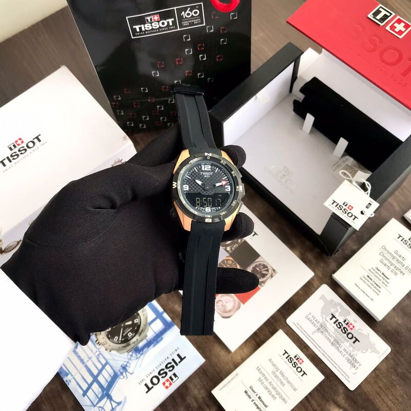 Tissot T-Touch Expert Solar Special Edition Watch, 45mm Japanese Mens Watch