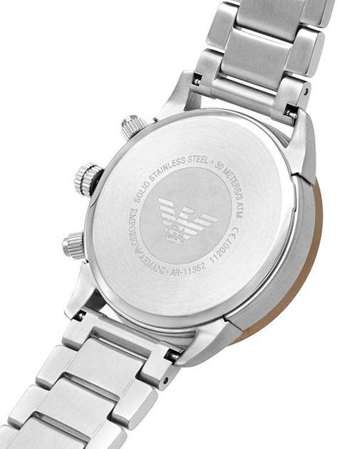 Emporio Armani AR11352 Stainless Steel Mario Men’s Watch