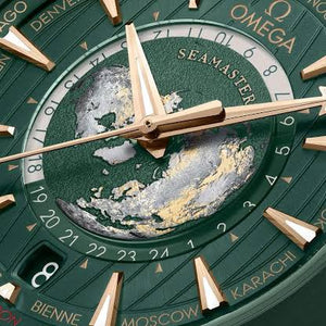 OMEGA Aqua Terra Co-Axial Chronometer WORLDTIMER