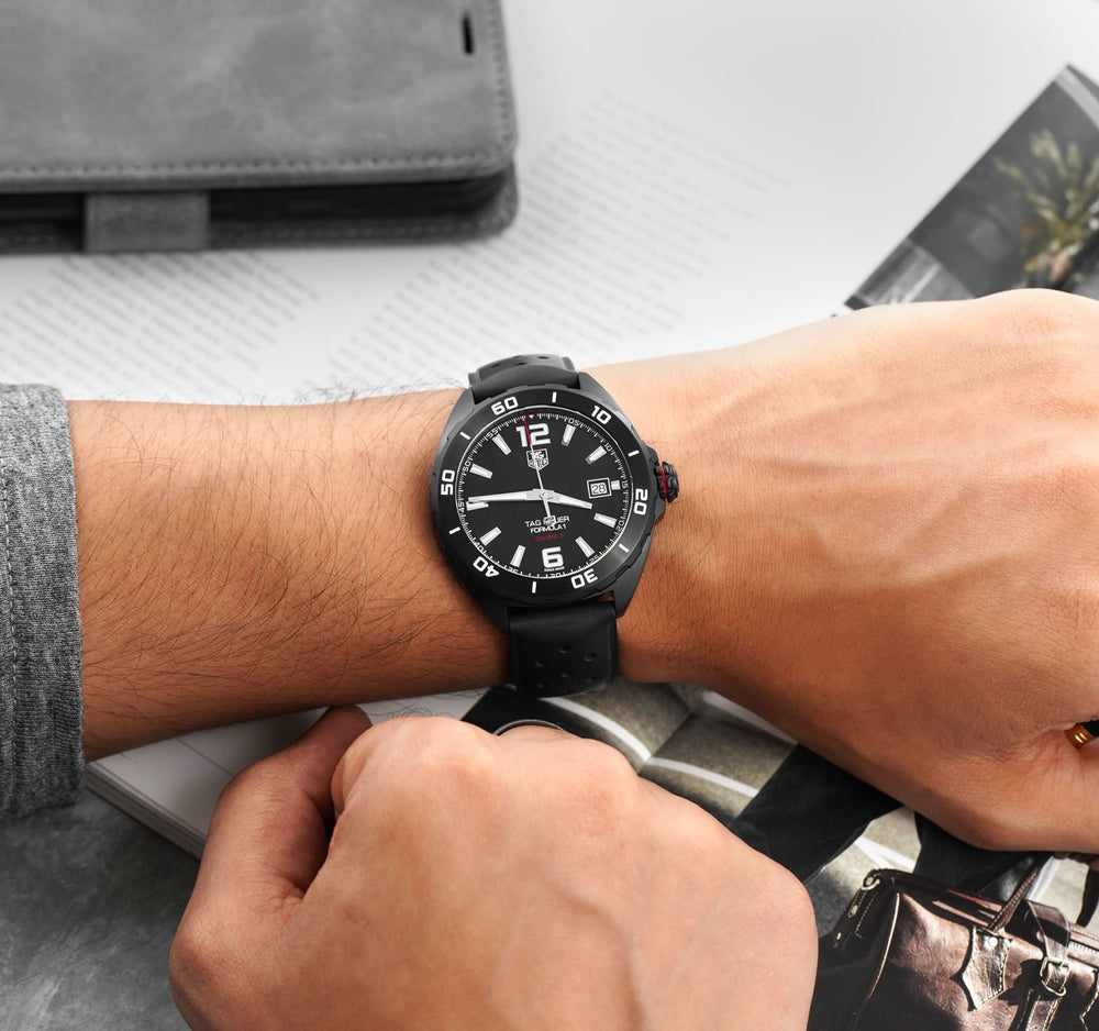 Tag Heuer Formula 1 Full Black Automatic Mens Watch