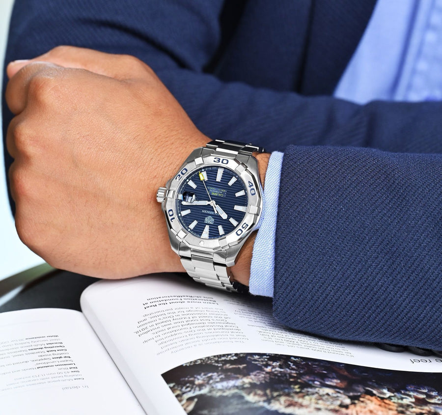 Tag Heuer Aquaracer Calibre 5 Blue Dial Automatic Authentic Quality Men’s Watch