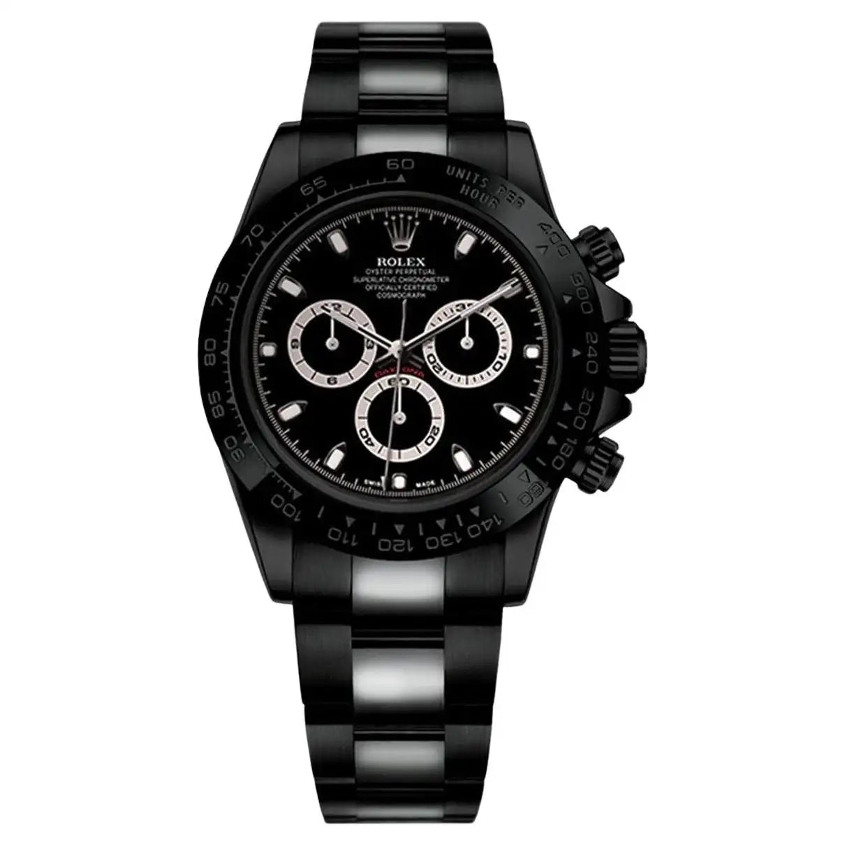 ROLEX OYSTER CHRONOGRAPH BLACK CHAIN MEN WATCH