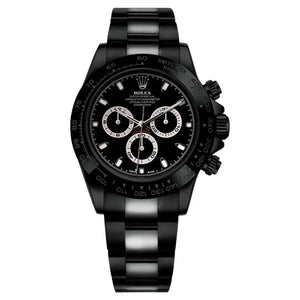 ROLEX OYSTER CHRONOGRAPH BLACK CHAIN MEN WATCH