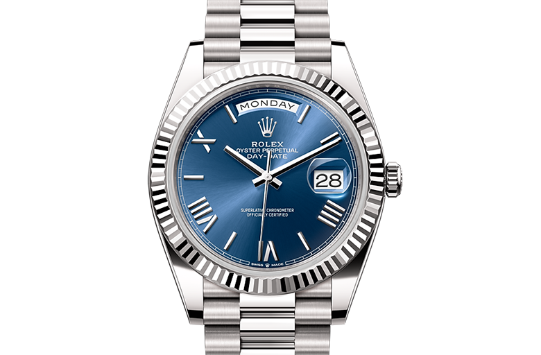 Rolex DayDate Silver-Blue Dial YZ Factory