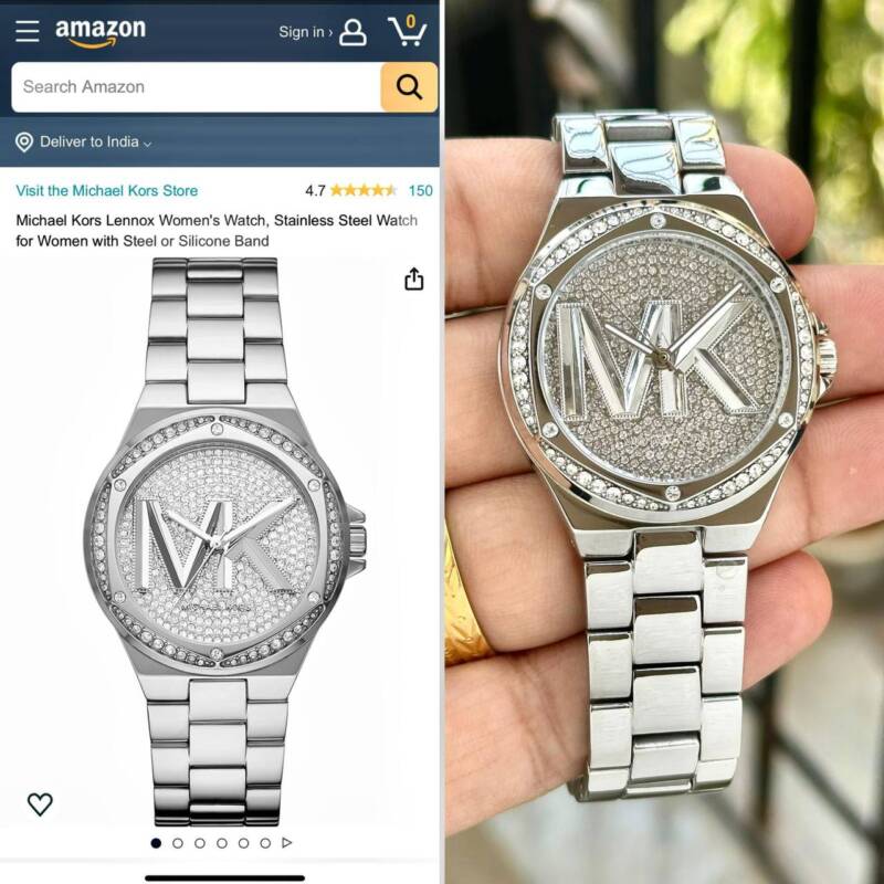 Michael Kors Lennox crystals Ladies Bradshaw