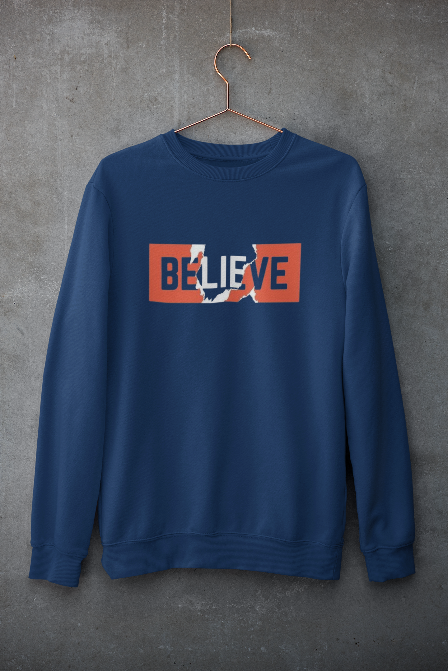 BELIEVE UNISEX HOODED SWEATSHIRTS