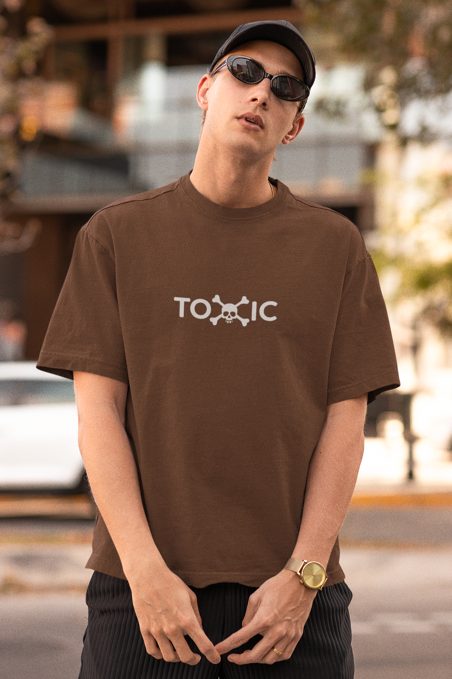 Toxic unisex Oversized Tshirt