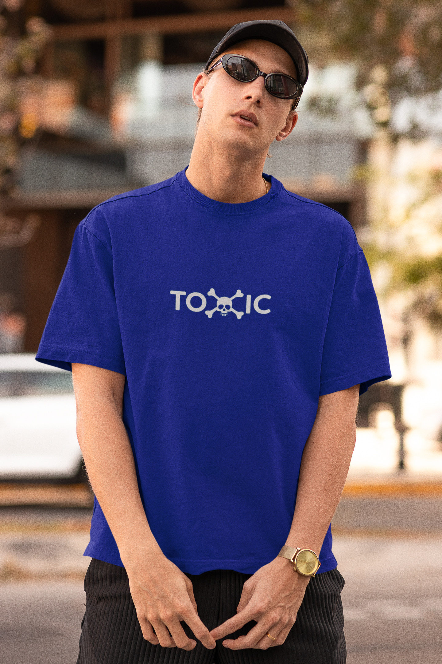 Toxic unisex Oversized Tshirt