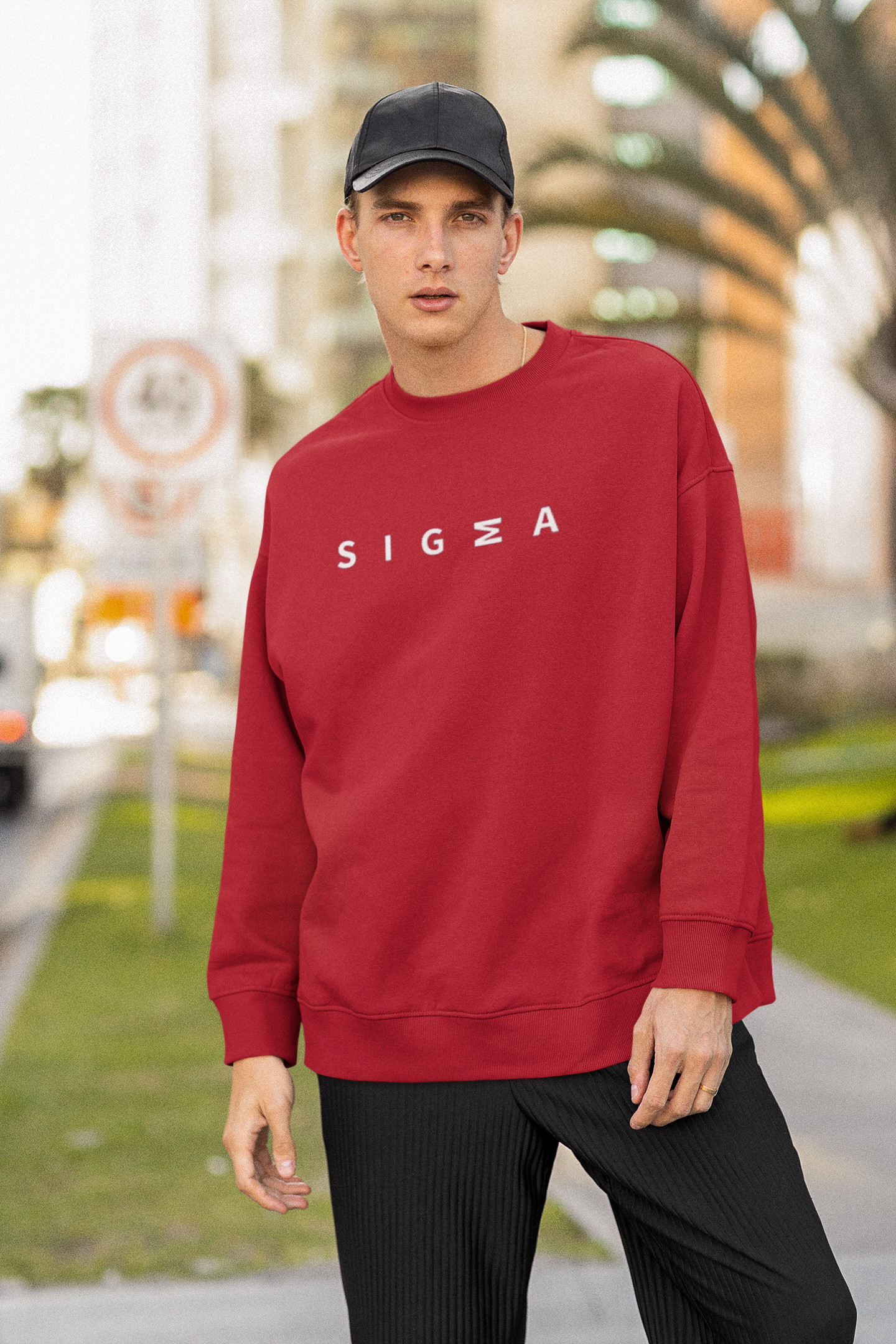 SIGMA UNISEX HOODED SWEATSHIRTS — zoomed view