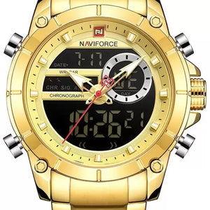 NaviForce (Orginal ) Analog-Digital Watch - For Men NF9163