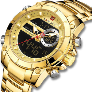 NaviForce (Orginal ) Analog-Digital Watch - For Men NF9163
