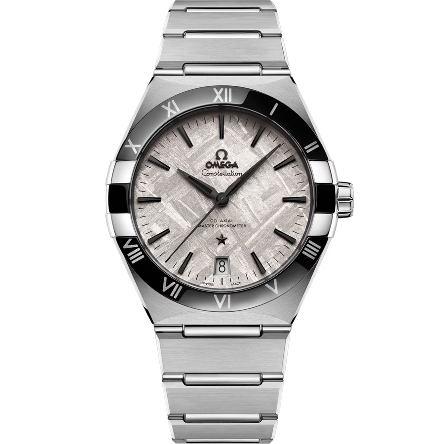 Omega Constellation Automatic Back Open Black