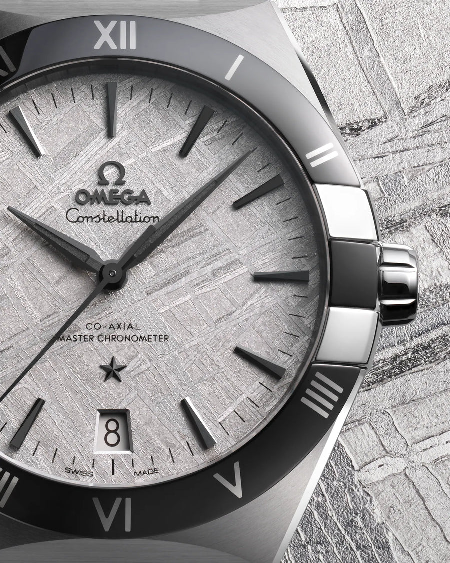Omega Constellation Automatic Back Open Black