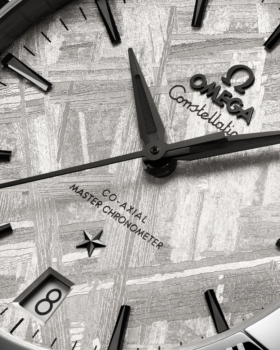 Omega Constellation Automatic Back Open Black