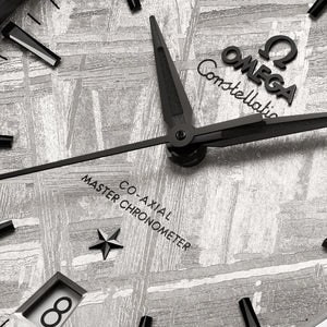 Omega Constellation Automatic Back Open Black