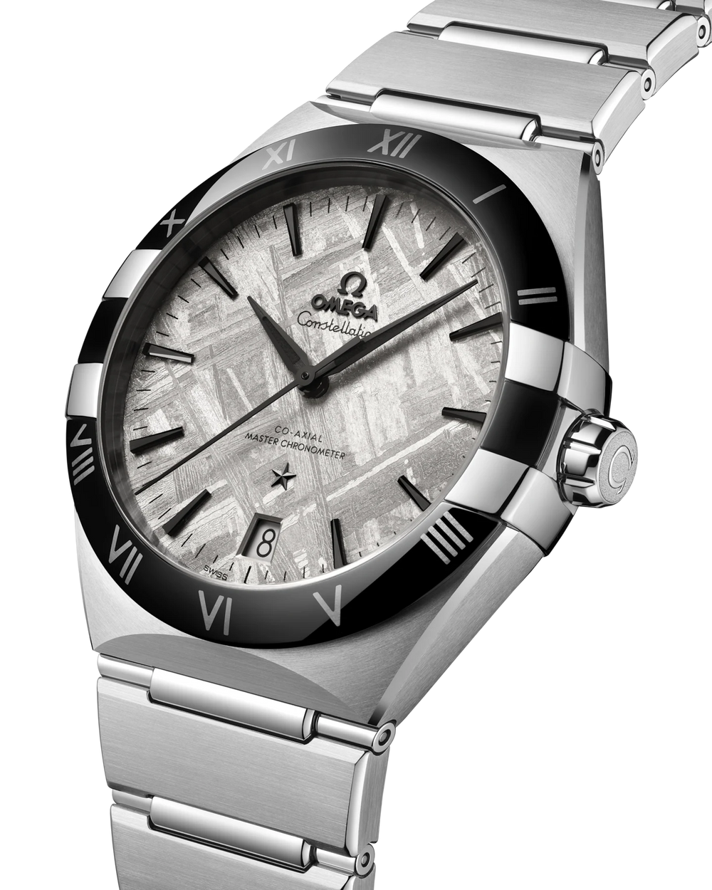 Omega Constellation Automatic Back Open Black