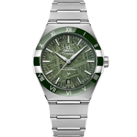 Omega Constellation Automatic Back Open Black