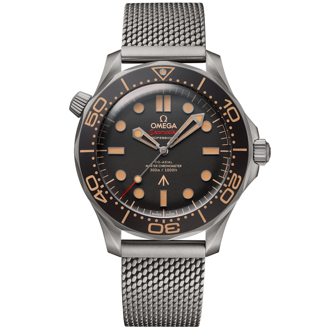 omega james bond  Seamaster Diver 300M 42mm — zoomed view