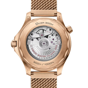 The Omega Seamaster Diver 300M In Bronze Gold And Burgundy