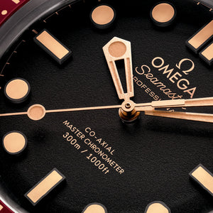 The Omega Seamaster Diver 300M In Bronze Gold And Burgundy