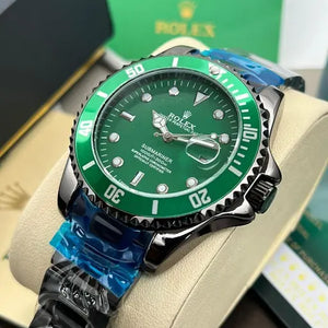 Rolex Submariner Green & Sliver Model Premium Quatz