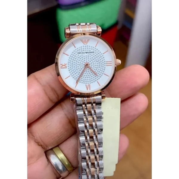 Classy Emporio Armani Watch For Women — zoomed view
