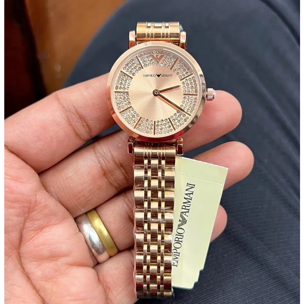 Trendy Emporio Armani Watch For Women — zoomed view