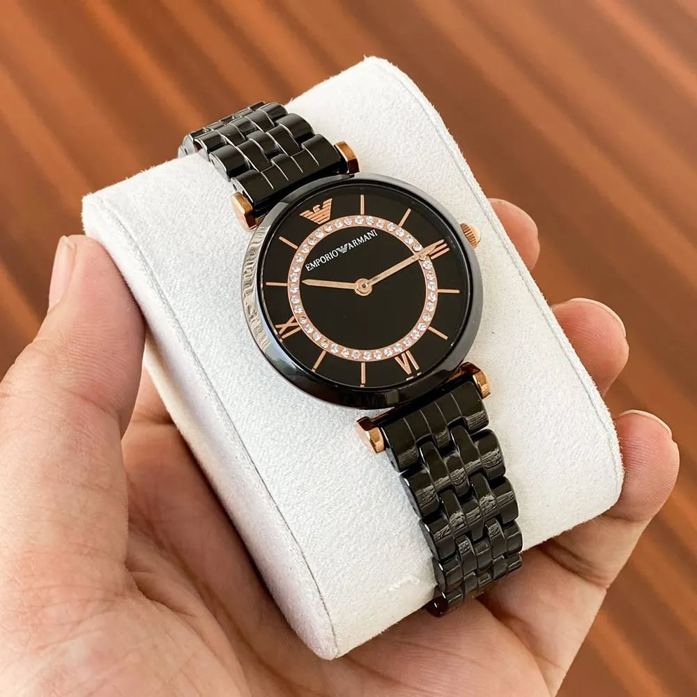 Classic Emporio Armani Watch For Women — zoomed view