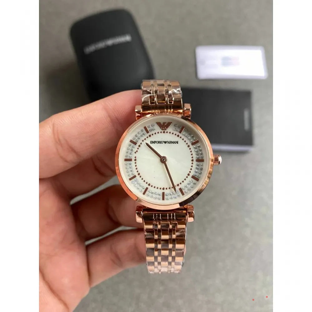 Trendy Emporio Armani Watch — zoomed view
