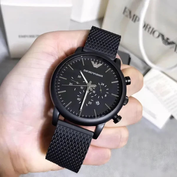 Trendy Emporio Armani Watch For Men — zoomed view