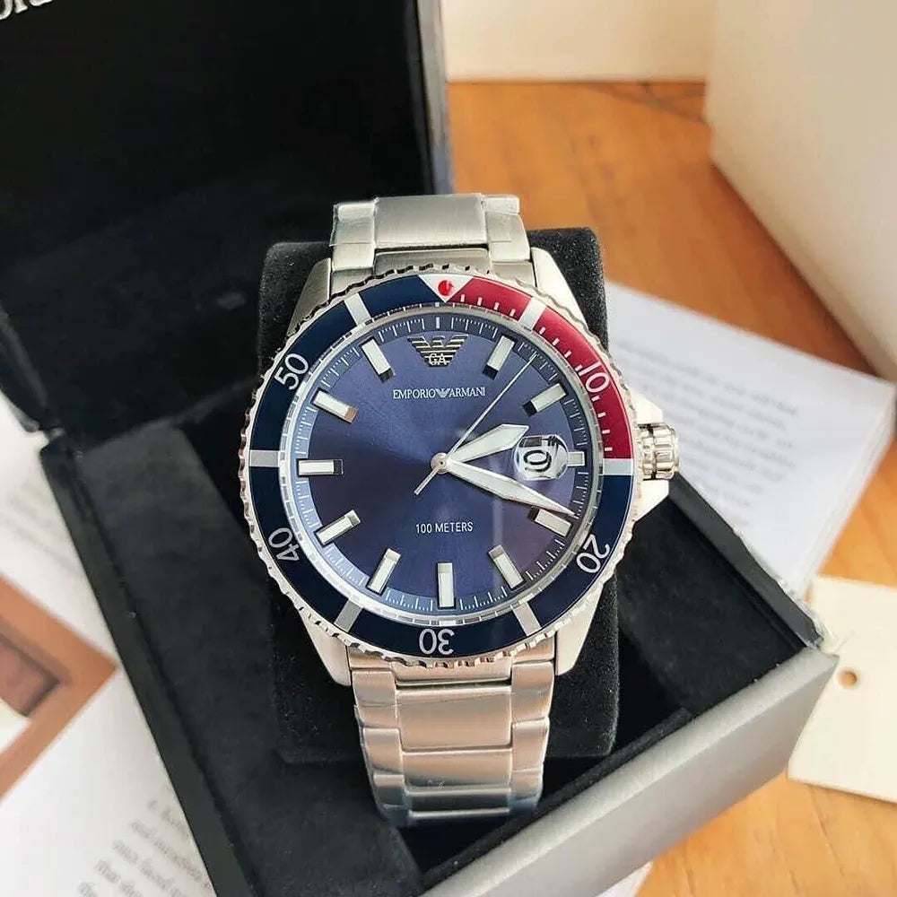 Classy Emporio Armani Watch For Men — zoomed view