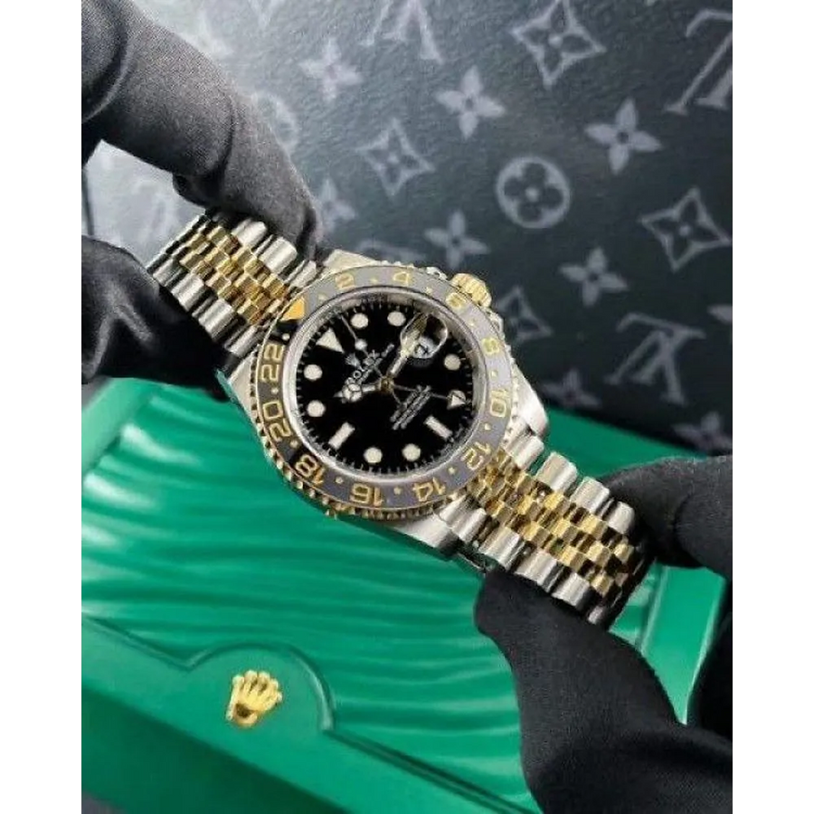Rolex GMT Oyester Steel  Gold Silver - Automatic