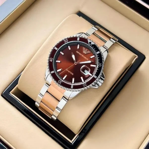 Trendy Emporio Armani Watch — zoomed view