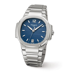 Automatic Patek Philippe Blue Silver Metal Men's Watch