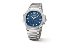 Automatic Patek Philippe Blue Silver Metal Men's Watch