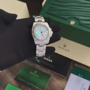 Rolex Explorer || Premiums Automatic Stainless Steel White Dial Mens Watch