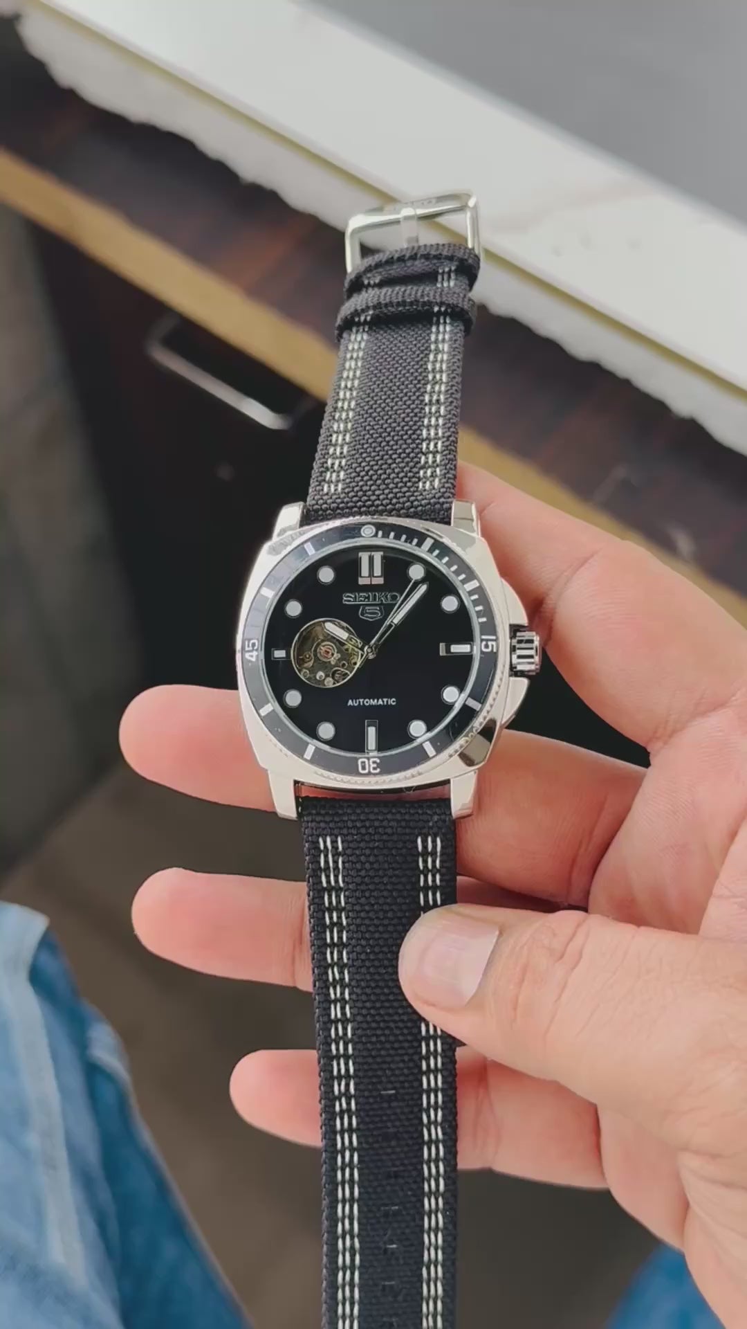 Seiko Tourbillon Sporty face  Automatic