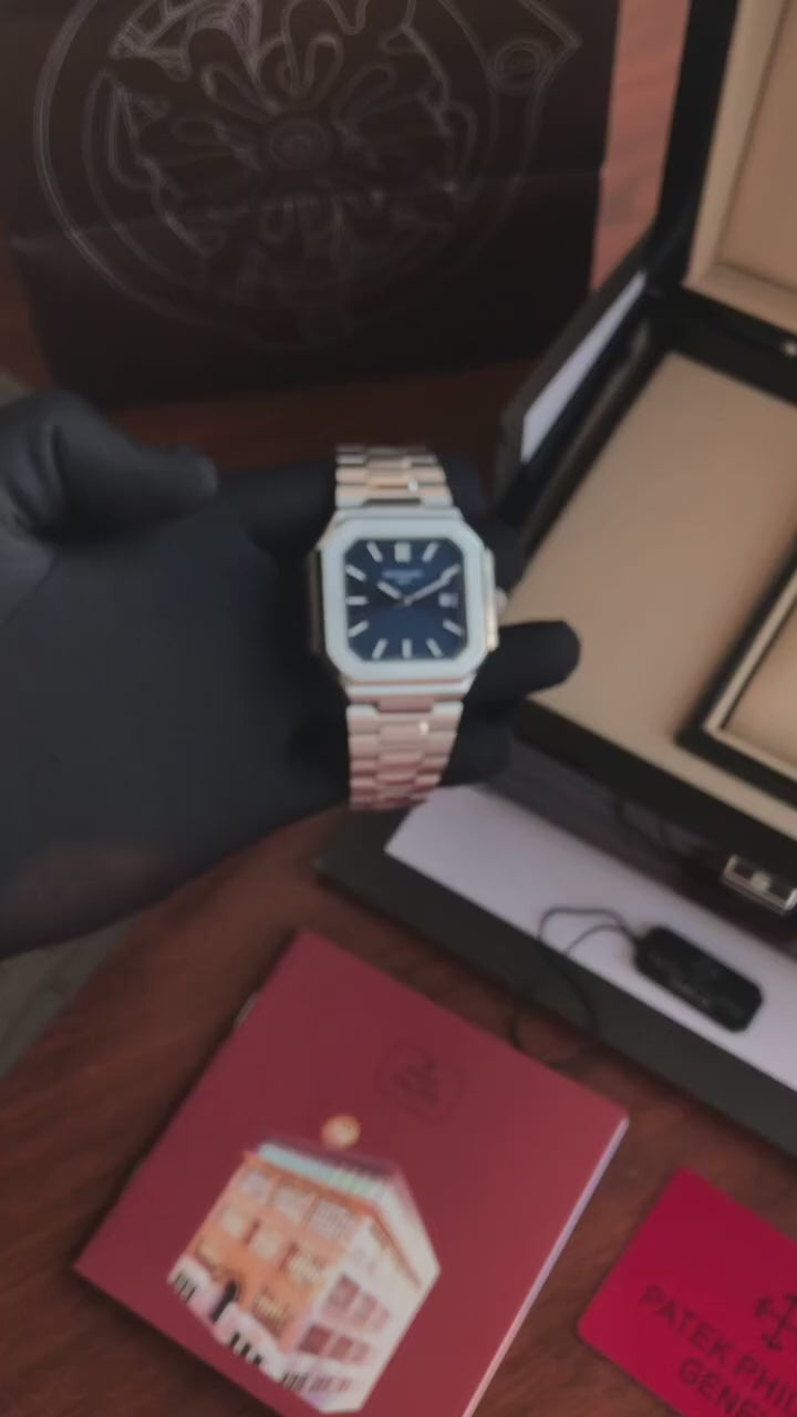 Patek Philippe Cubitus Blue Semi-ETA