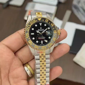 Rolex GMT Oyester Steel  Gold Silver - Automatic